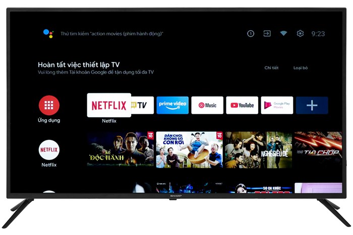 Android Tivi Sharp 42 inch 2T-C42EG2X - giá tốt, có trả góp