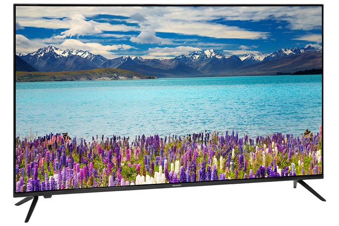 Android Tivi Sharp 4K 50 inch 4T-C50EK2X Màu Đen