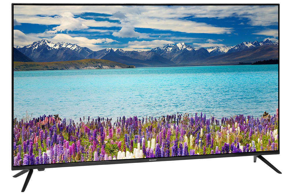 Android Tivi Sharp 4K 50 inch 4T-C50EK2X Màu Đen