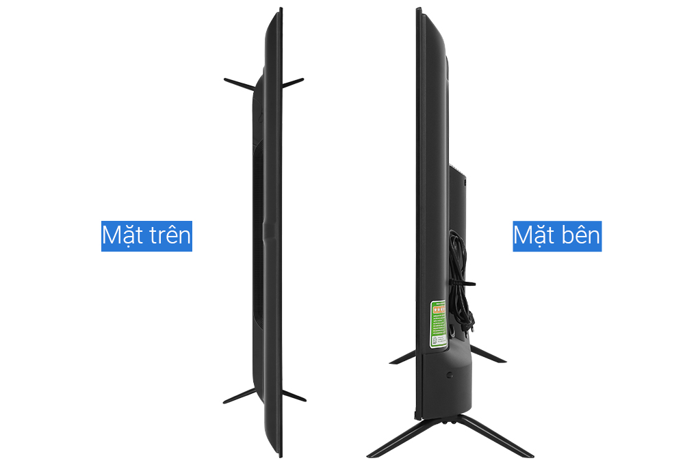 Android Tivi Sharp 4K 50 inch 4T-C50EK2X Màu Đen