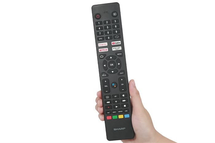 Android Tivi Sharp 4K 50 inch 4T-C50EK2X Màu Đen