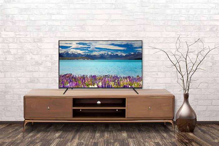Android Tivi Sharp 4K 55 inch 4T-C55EK2X Màu Đen