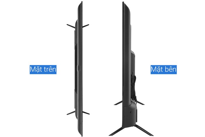 Android Tivi Sharp 4K 55 inch 4T-C55EK2X Màu Đen