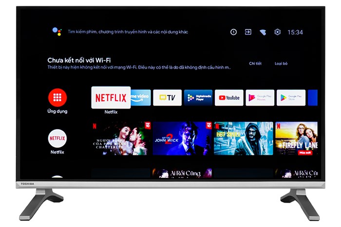 Android Tivi Toshiba 32 inch 32V35KP Màu Đen
