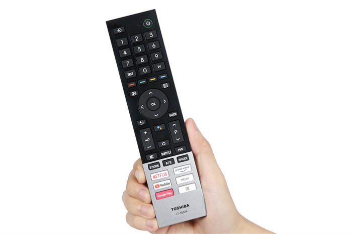 Google Tivi Toshiba AI 4K 50 inch 50C350LP Màu Đen