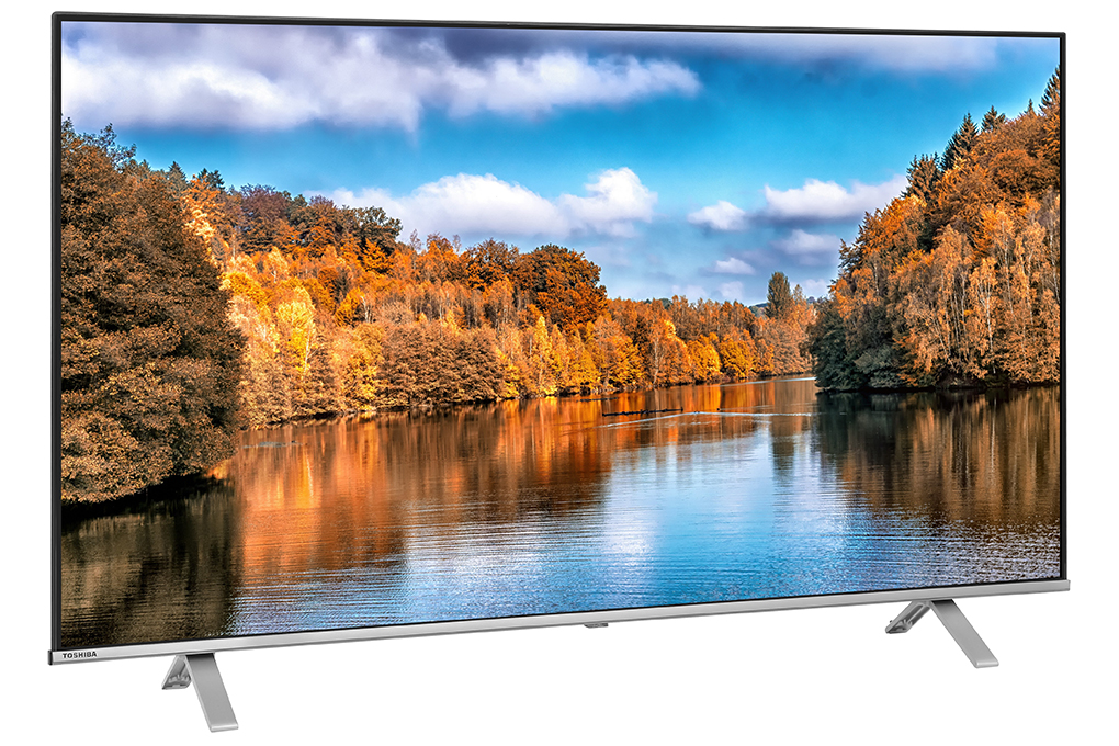 Google Tivi Toshiba AI 4K 55 inch 55C350LP Màu Đen