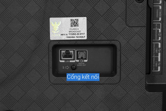 Google Tivi Toshiba 4K 75 inch 75C350LP Màu Đen