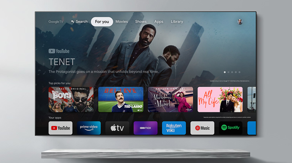Google TV - Google Tivi QLED Toshiba 4K 55 inch 55M550LP