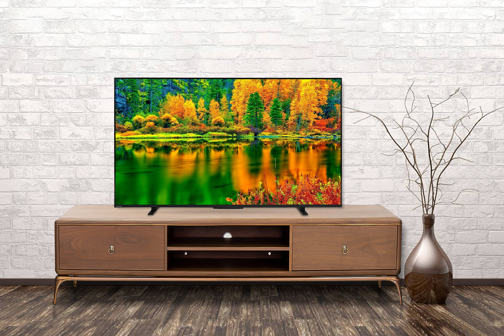 Google Tivi QLED Toshiba 4K 65 inch 65M550LP Màu Đen