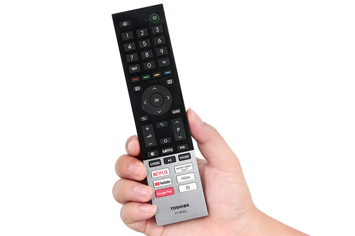 Google Tivi QLED Toshiba 4K 65 inch 65M550LP Màu Đen