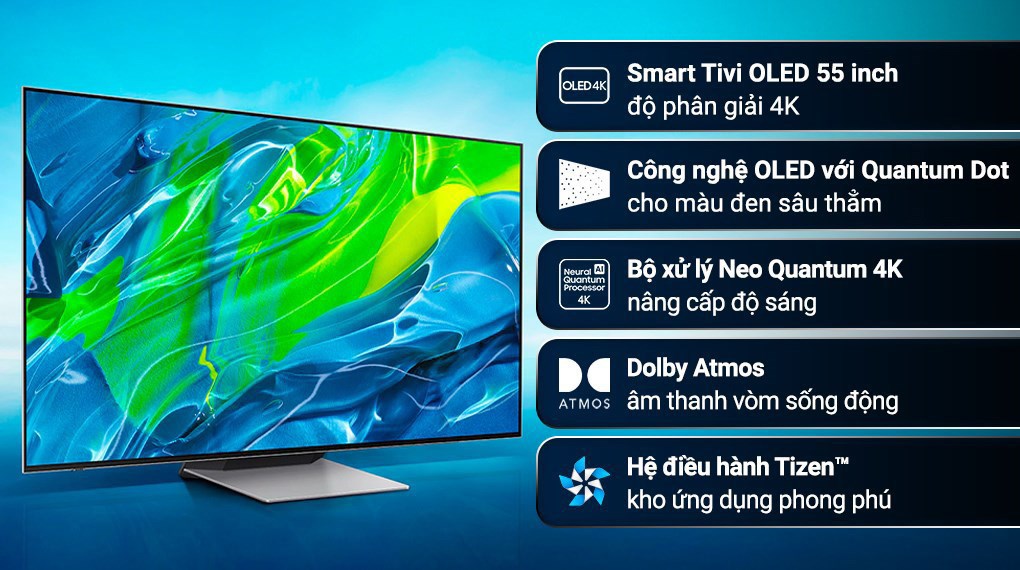 Hình ảnh Smart Tivi OLED Samsung 4K 55 inch QA55S95B