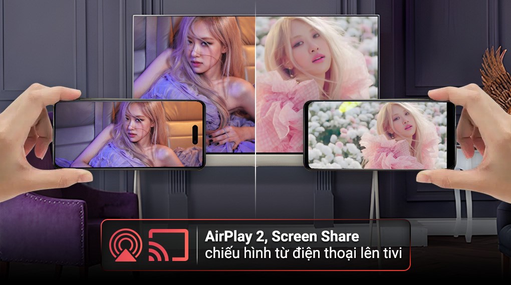 Smart Tivi OLED Evo Posé LG 4K 55 inch 55LX1QPSA