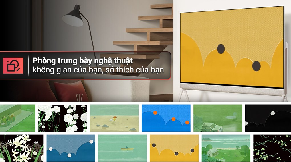 Smart Tivi OLED Evo Posé LG 4K 55 inch 55LX1QPSA