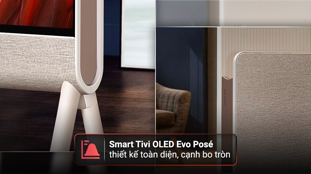 Smart Tivi OLED Evo Posé LG 4K 55 inch 55LX1QPSA