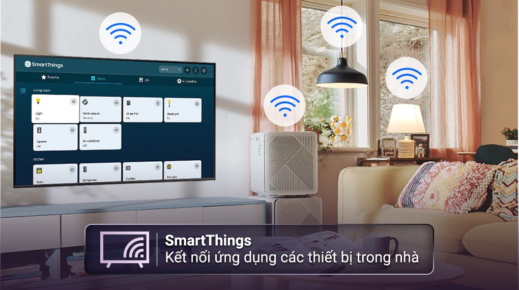 Smart Tivi Neo QLED Samsung AI 8K 75 inch QA75QN800C