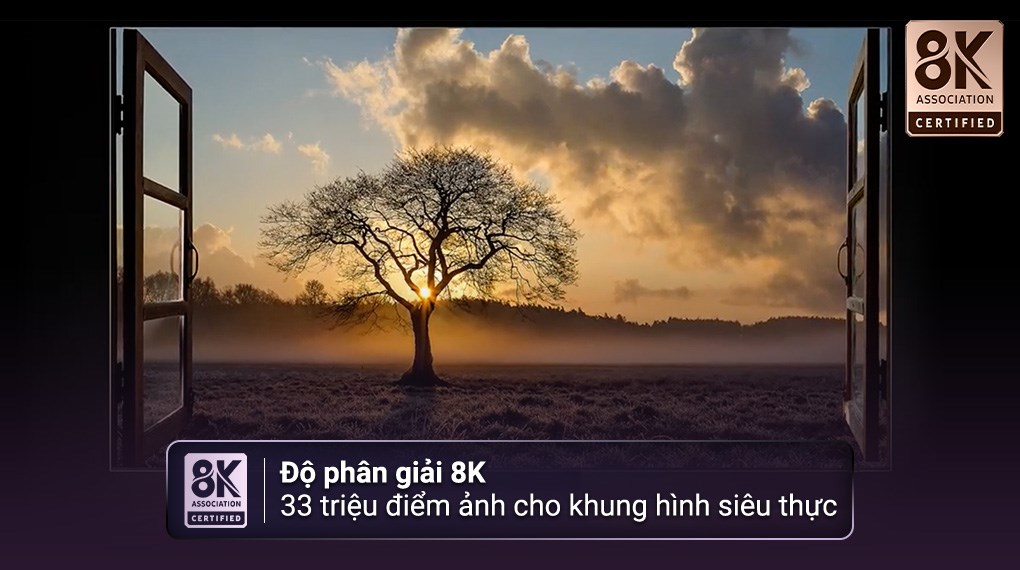 Smart Tivi Neo QLED Samsung AI 8K 75 inch QA75QN800C