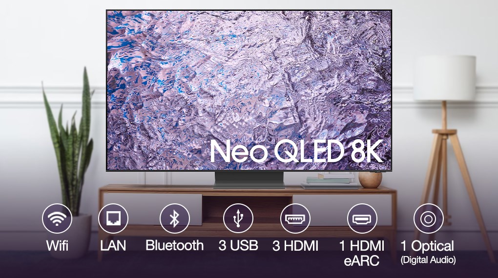 Smart Tivi Neo QLED 8K 65 inch Samsung QA65QN800C