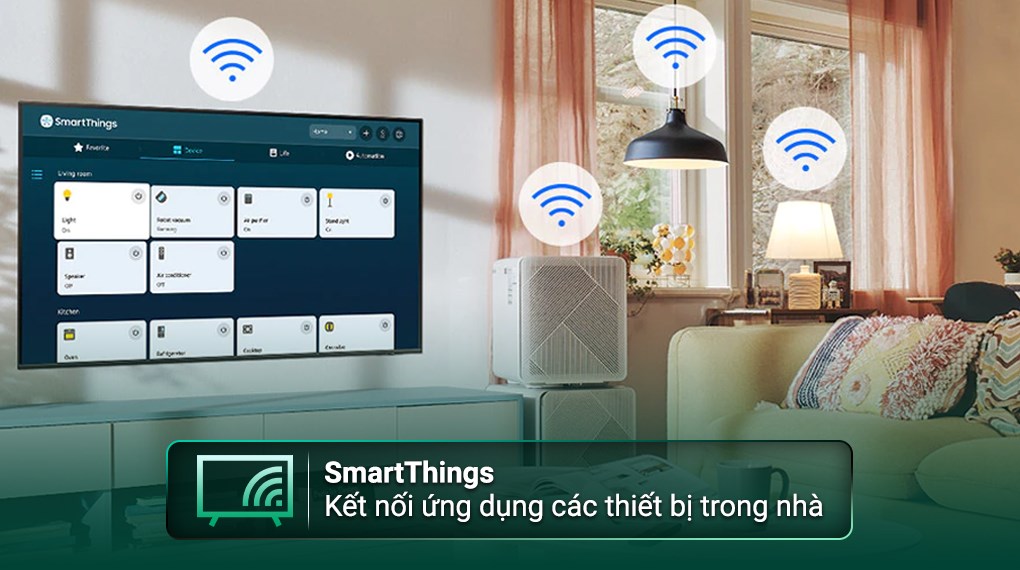 Smart Tivi Neo QLED Samsung AI 4K 85 inch QA85QN85C