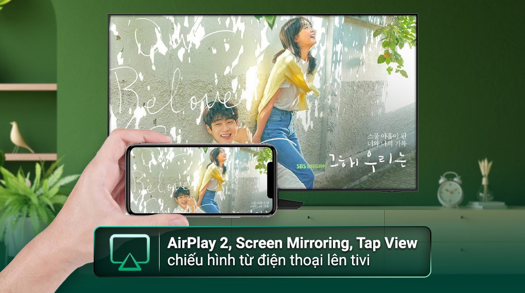 Smart Tivi Neo QLED Samsung AI 4K 85 inch QA85QN85C