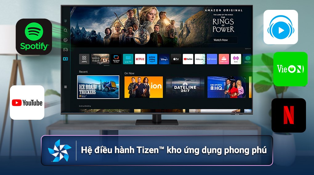 Smart Tivi QLED 4K 55 inch Samsung QA55Q70C