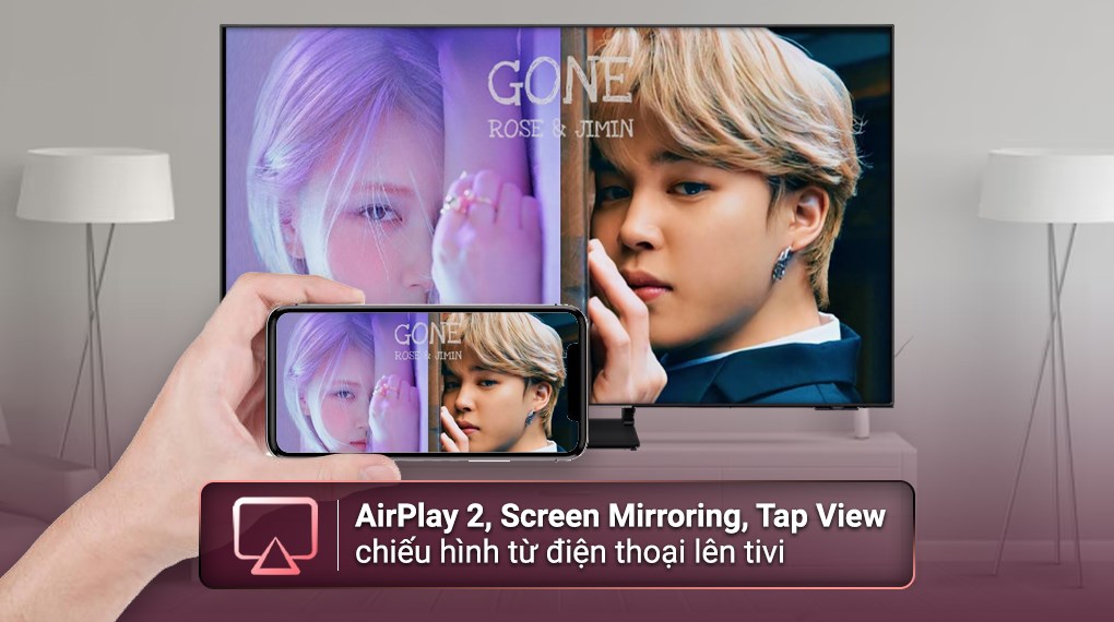 Smart Tivi QLED Samsung 4K 50 inch QA50Q60C