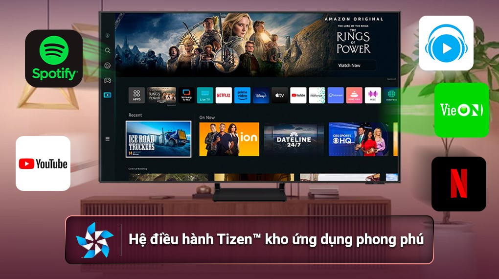 Smart Tivi QLED Samsung 4K 50 inch QA50Q60C