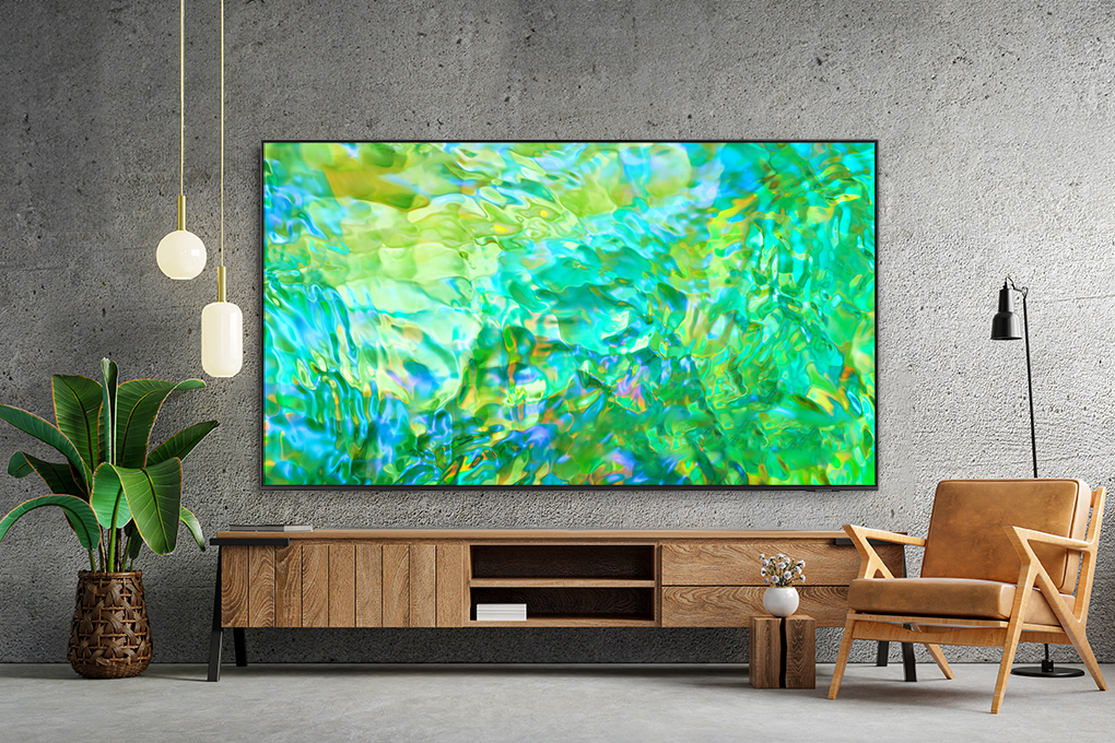 Smart Tivi Crystal UHD Samsung 4K 75 inch UA75CU8000 Màu Đen