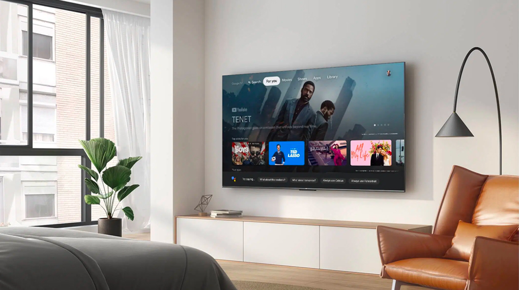 Google Tivi QLED TCL 4K 65 inch 65Q646 - Hệ điều hành