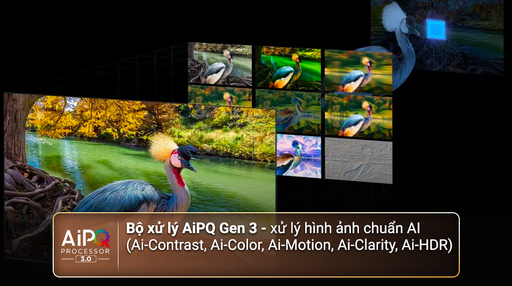 Google Tivi QLED TCL AI 4K 55 inch 55Q646