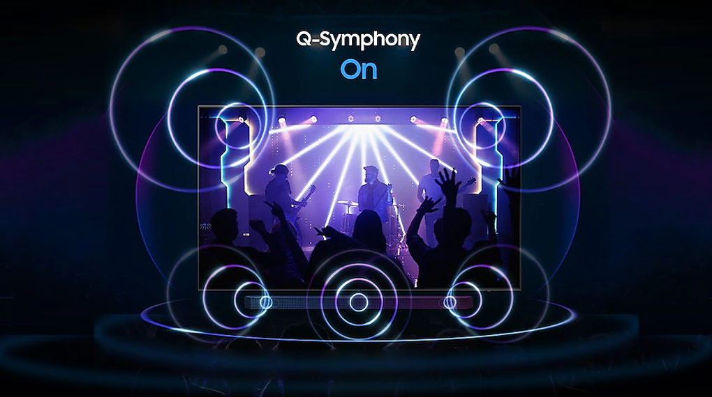 Smart Tivi OLED Samsung 4K 77 inch QA77S95CA - Q-Symphony