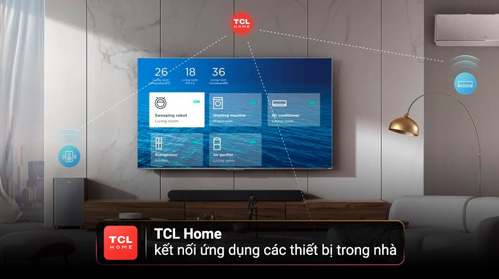 Google Tivi QLED TCL 4K 65 inch 65C845