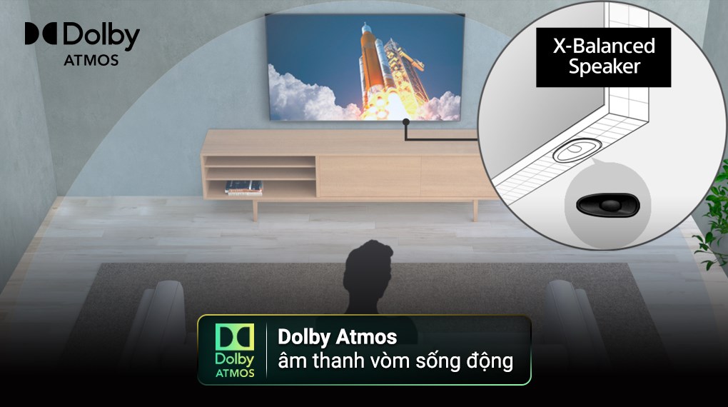 Google Tivi Sony 4K 55 inch KD-55X85L - 8