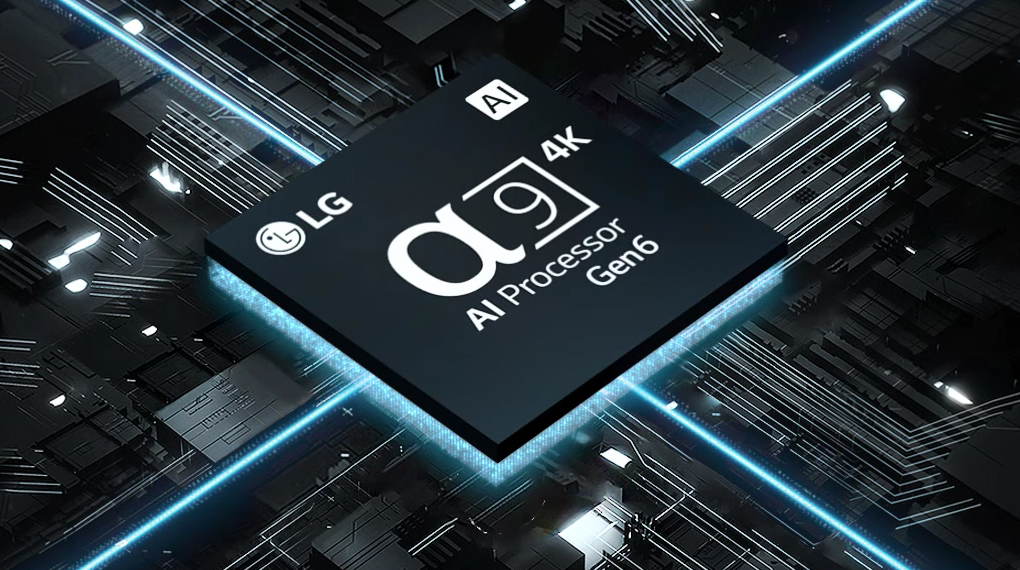 Smart Tivi OLED LG 4K 55 inch 55C3PSA - Bộ xử lý α9 Gen6 4K AI