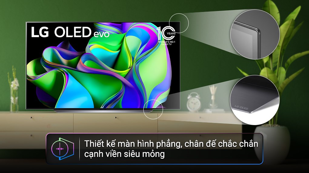 Smart Tivi OLED LG AI 4K 83 inch 83C3PSA