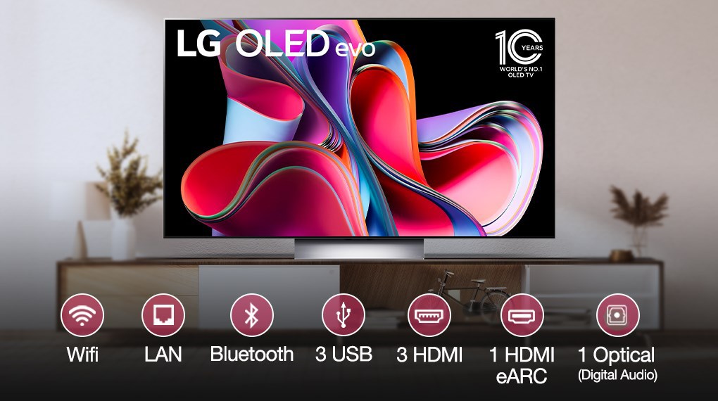 Smart Tivi OLED LG AI 4K 65 inch 65G3PSA