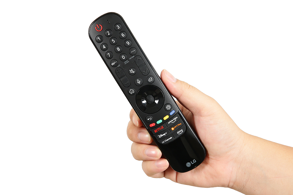 Smart Tivi QNED LG AI 4K 55 inch 55QNED80SRA Màu Đen