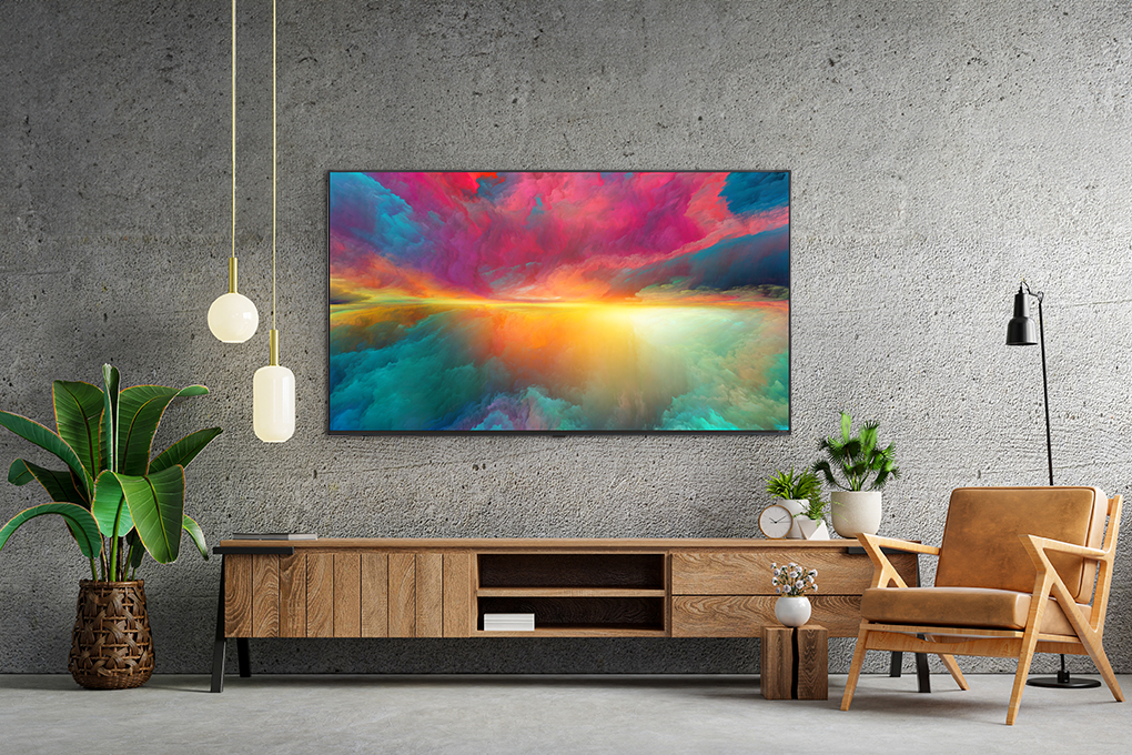 Smart Tivi QNED LG AI 4K 55 inch 55QNED80SRA Màu Đen