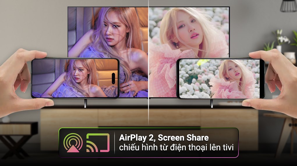 Smart Tivi QNED LG AI 4K 75 inch 75QNED80SRA