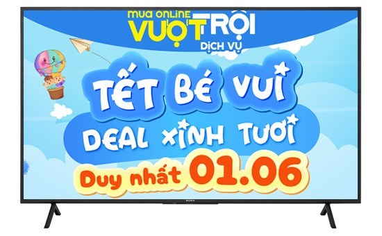 Google Tivi Sony 4K 55 inch KD-55X77L