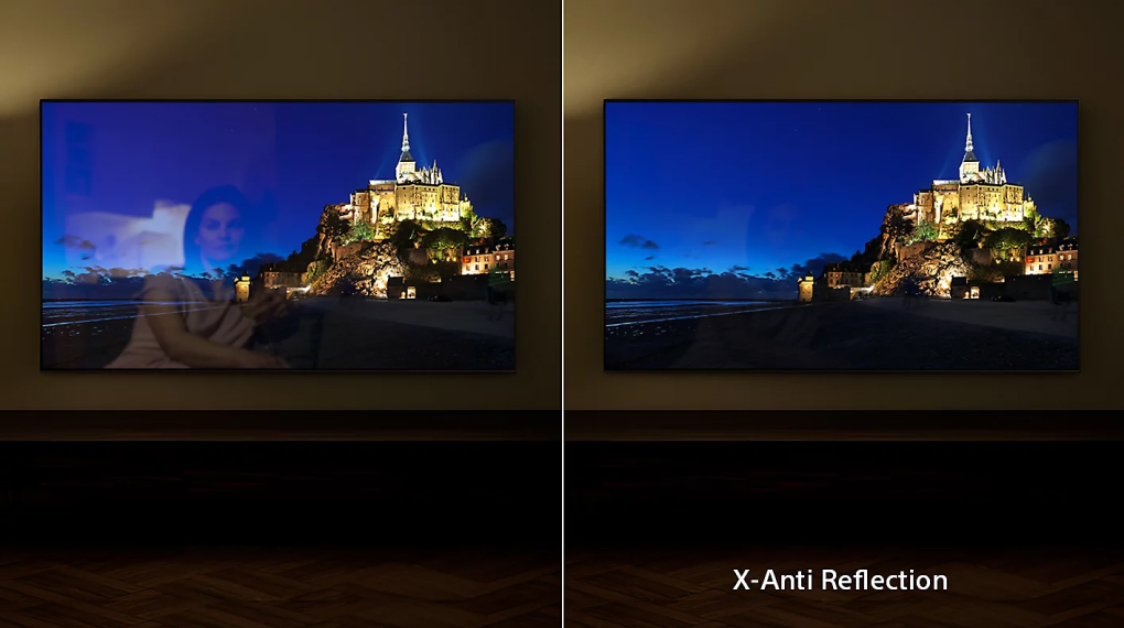 Công nghệ X-Anti Reflection - Google Tivi MiniLED Sony 4K 75 inch XR-75X95L