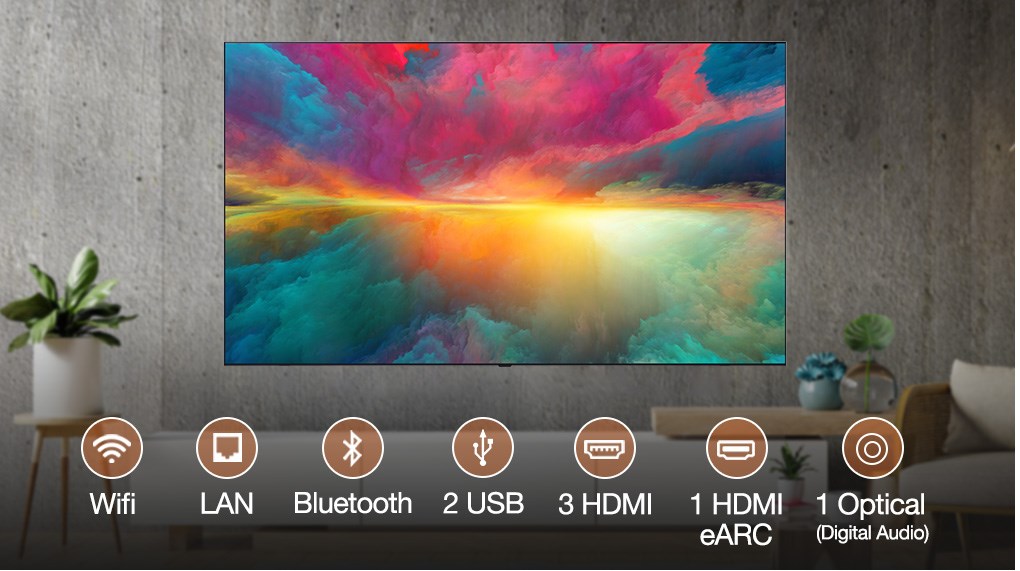 Smart Tivi QNED LG AI 4K 75 inch 75QNED75SRA