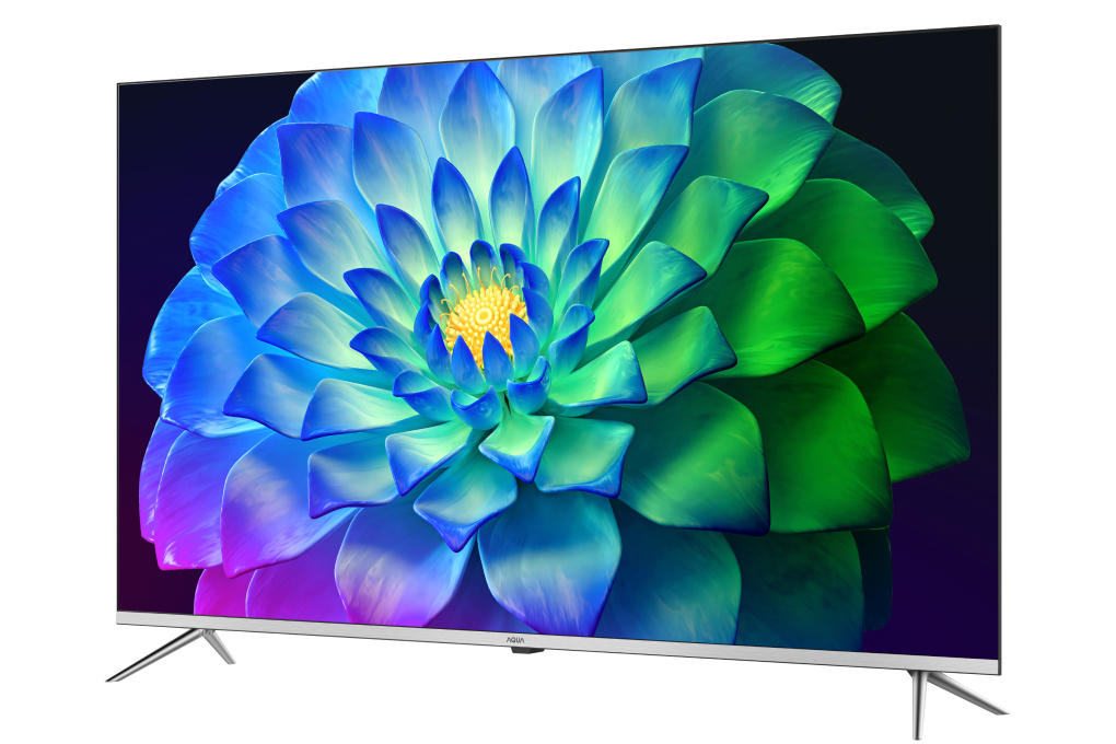 Google Tivi Aqua 4K 65 inch AQT65P750UG Màu Đen
