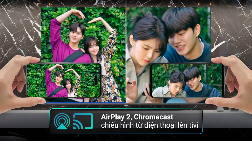 Smart Tivi Toshiba AI 4K 55 inch 55E330MP