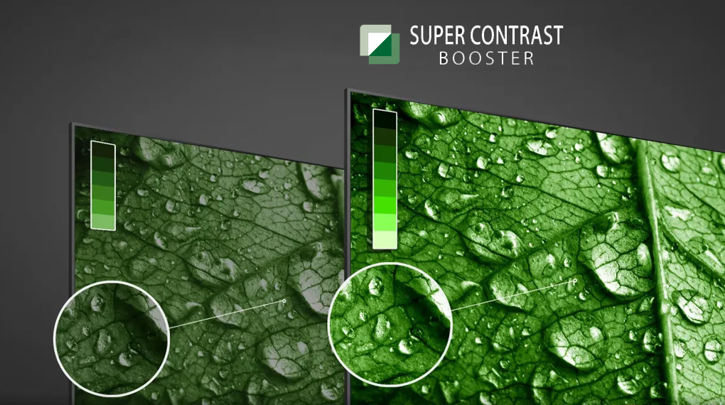 Smart Tivi Toshiba 4K 55 inch 55E330MP - Công nghệ Super Contrast Booster