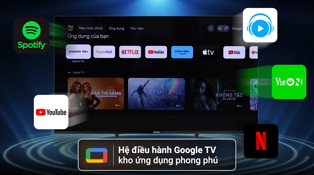 Google Tivi Xiaomi A Pro 4K 43 inch L43M8-A2SEA