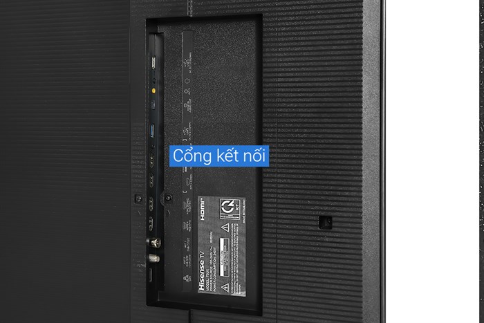 Smart Tivi ULED Hisense 4K 75 inch 75UX Màu Đen