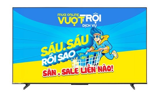 Google Tivi Hisense 4K 65 inch 65A6500K