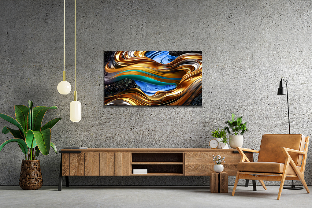 Google Tivi TCL AI 4K 43 inch 43P79B Màu Đen