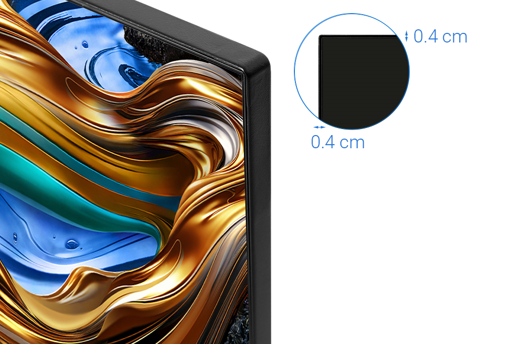 Google Tivi TCL AI 4K 43 inch 43P79B Màu Đen