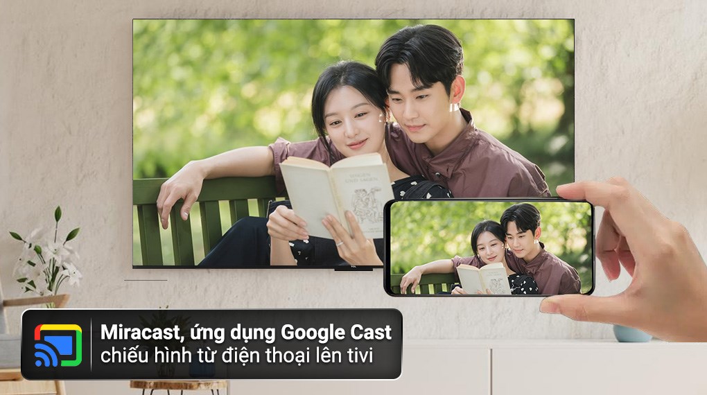 Google Tivi TCL AI 4K 55 inch 55P79B Pro